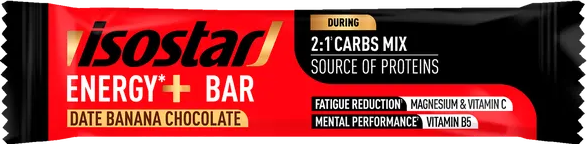 Isostar Energy +3H Bar Banana Chocolate 32GR