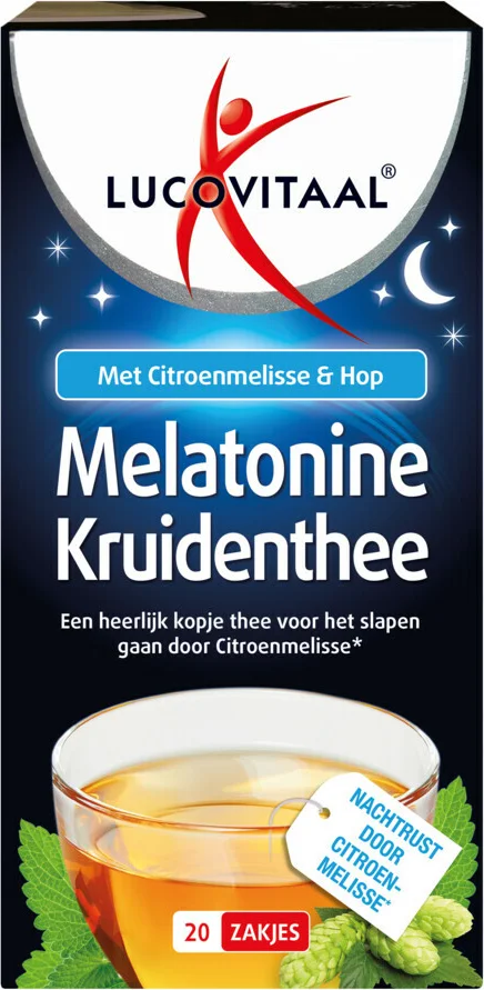 10x Lucovitaal Thee Melatonine 20 stuks