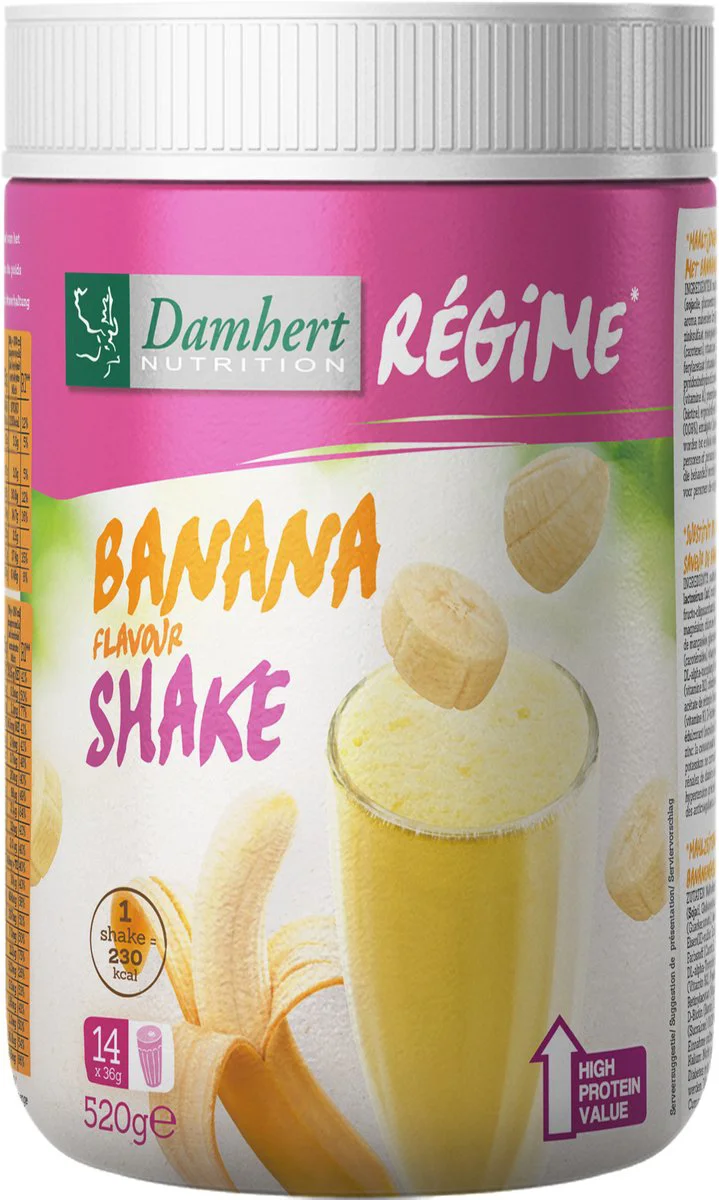Damhert Think Slim Maaltijdshake Banaan 520GR