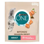 Purina ONE Kattenvoer Droog Adult Zalm Graanvrij 600 gr