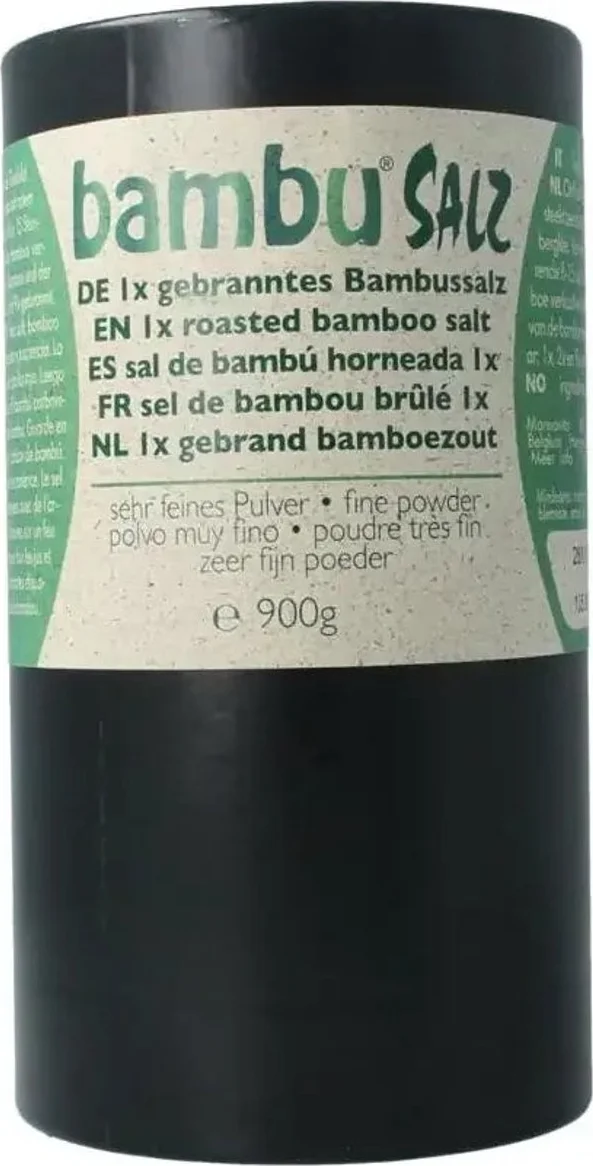 Bambu Salz Bamboezout Zeer Fijn 1x Gebrand 900GR