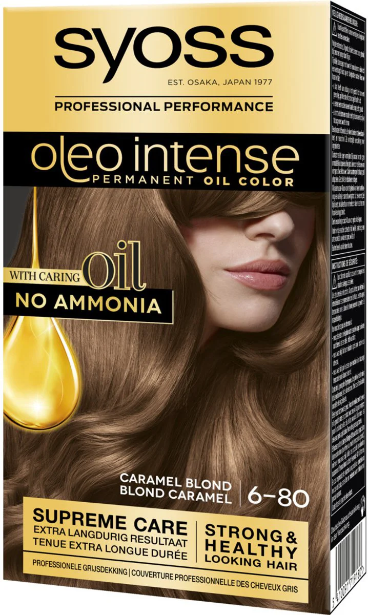 Syoss Oleo Intense Haarverf 6-80 Caramel Blond
