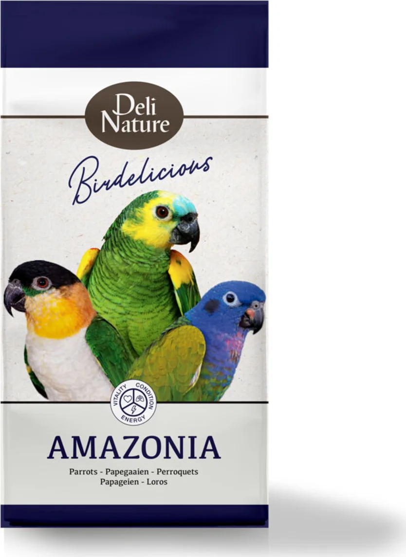 5x Deli Nature Birdelicious Papegaaien Amazonia 750 gr