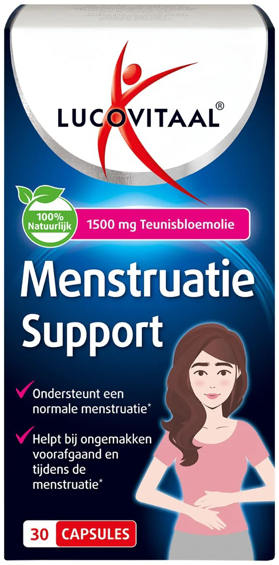Lucovitaal Menstruatie Support 30 capsules
