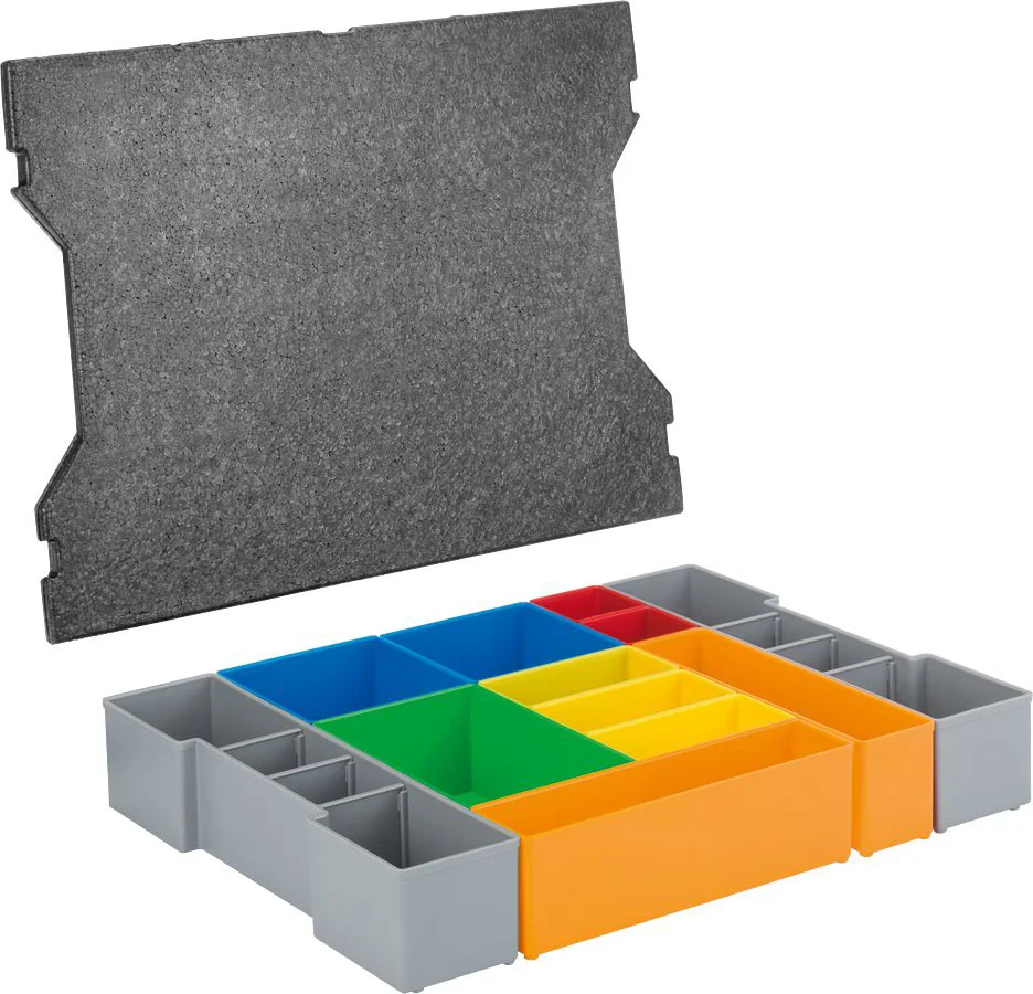 Bosch Professional Inzetbakken voor L-Boxx 102 12-delig - 1600A016N9