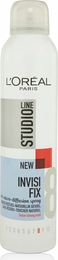3x L'Oréal Studio Line Invisi Fix 24H Haarspray Very Strong Hold 250 ml