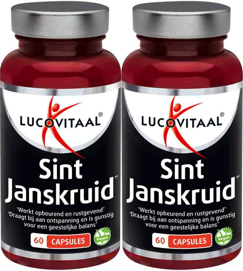 2x Lucovitaal Sint Janskruid 60 Capsules
