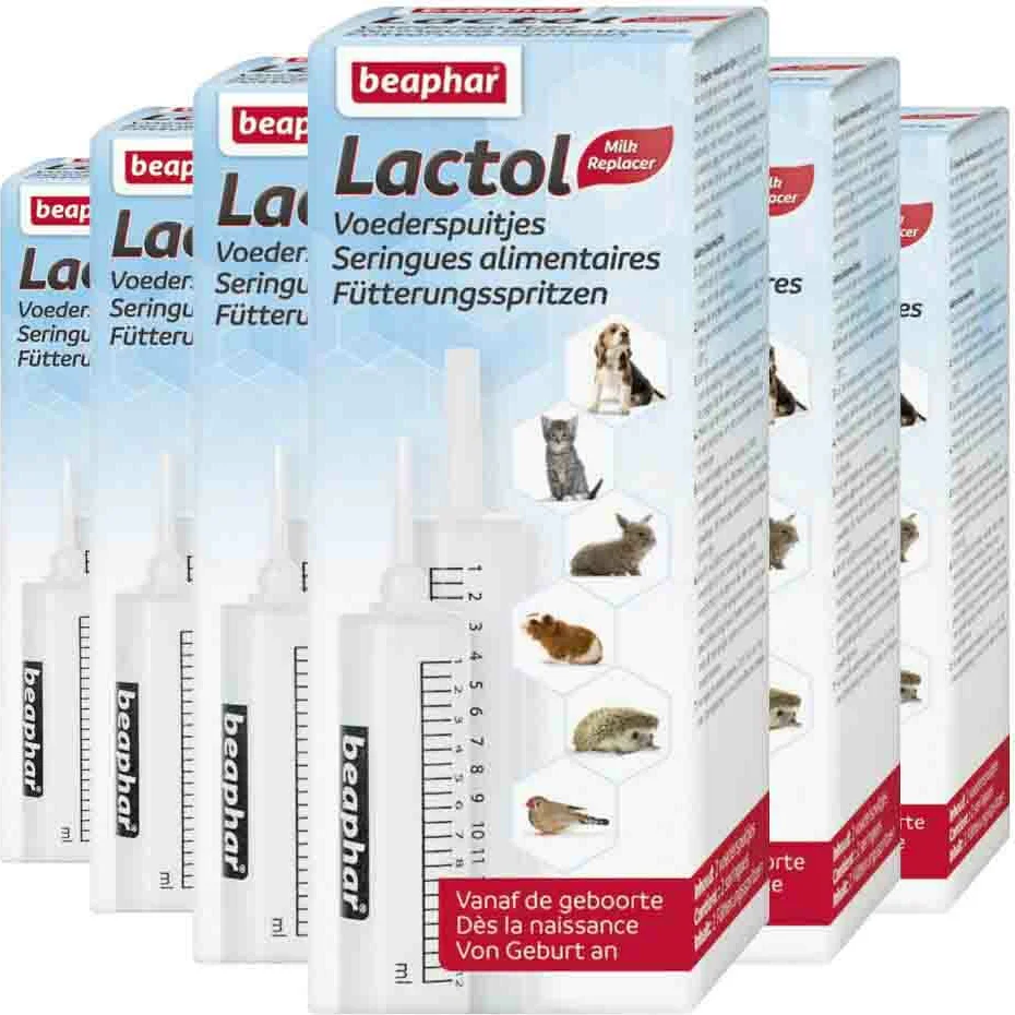 6x Beaphar Voederspuitjes 2 stuks