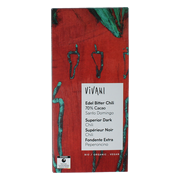 Vivani Edel Bitter Chili 70% Cacao Reep 80GR