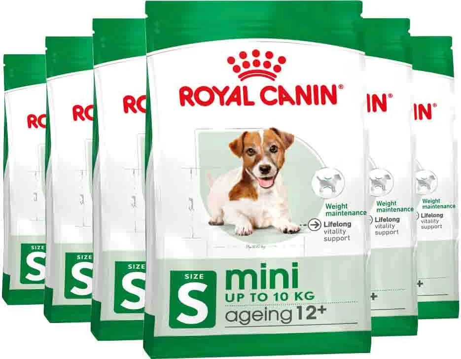 6x Royal Canin Hondenvoer Droog Mini Ageing 12+ 1,5 kg