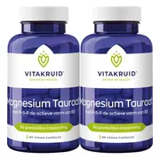 2x Vitakruid Magnesium Tauraat 90 vegacapsules
