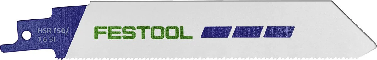 Festool HSR 150/1,6 BI/5 Reciprozaagblad METAL STEEL/STAINLESS STEEL VE=5 - 577489