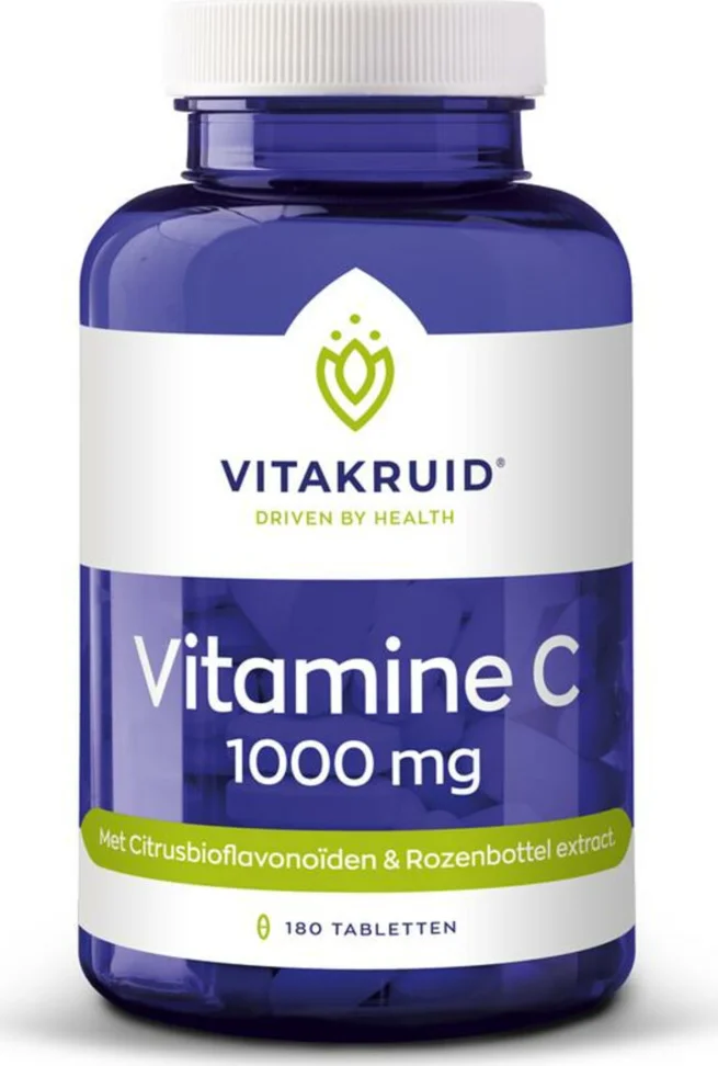 Vitakruid Vitamine C 1000 mg 180 tabletten
