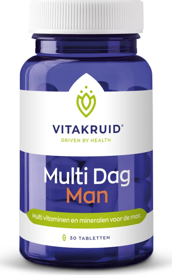 Vitakruid Multi Dag Man 30 tabletten