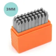 ImpressArt Slagstempel letters - Metaalstempel Sans Serif Hoofdletters 3mm