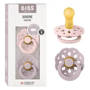 Bibs Fopspeen 0-6 Maanden Blossom/Dusky Lilac 2ST