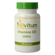 Elvitum Vitamine D3 3000 IE Capsules 120CP