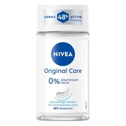 3x NIVEA Deodorant Roller Original Care 0% 50 ml