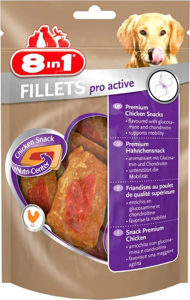 8in1 Fillets Pro Active Kip 80 gr