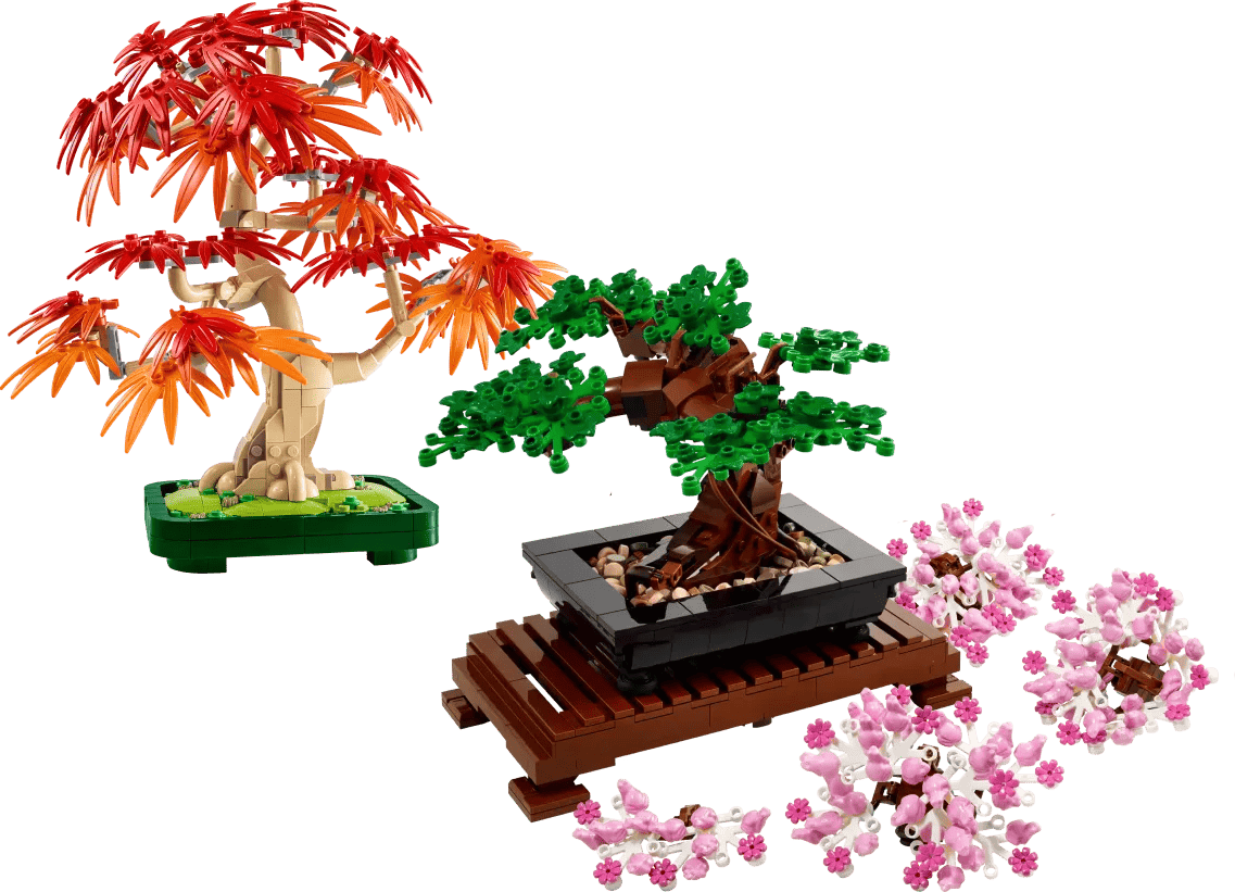LEGO Bonsaiboompjes duo 10281 + 10348
