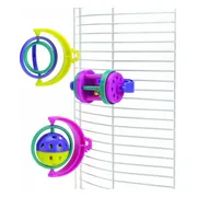 Beeztees Parkietenspeeltje met Clip 10 x 8 cm
