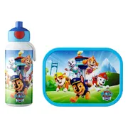 Mepal Lunchset (pop-up fles & lunchbox) Campus - 400 + 750 ml - Broodtrommel en Drinkbeker voor kinderen - Bento box - Pop-up drinkfles - Paw Patrol Pups
