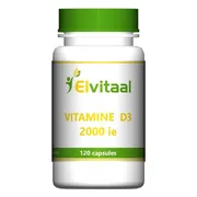 Elvitum Vitamine D3 2000IE Capsules 120CP