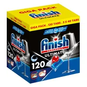 Finish Ultimate All in One Regular Vaatwastabletten - 120 Capsules - halfjaarbox