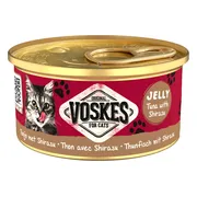 Voskes Kattenvoer Nat Tonijn met Shirasu 85 gr