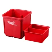 Milwaukee PACKOUT™ 10x10 cm bakjes VE=2 - 4932480698