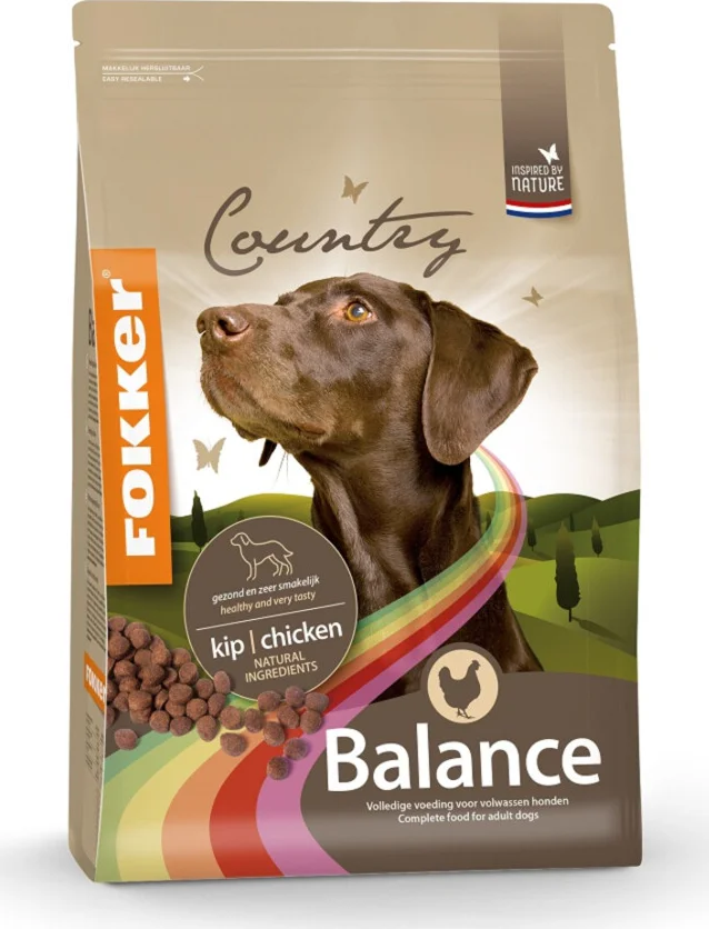 Fokker Country Balance Hondenvoer 2,5 kg