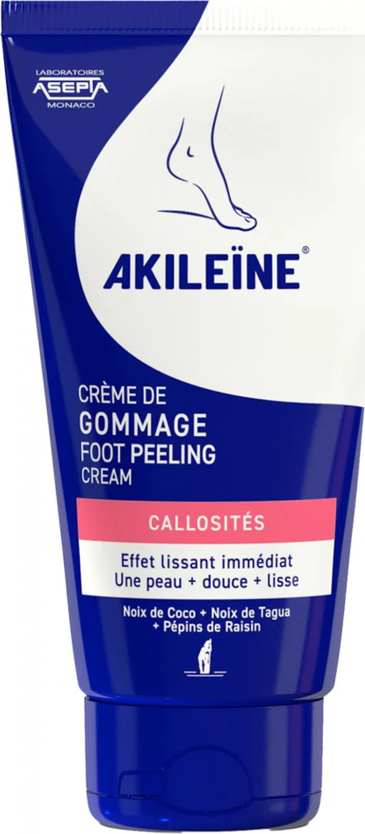 Akileine Peeling Crème Droge Voeten 75ML