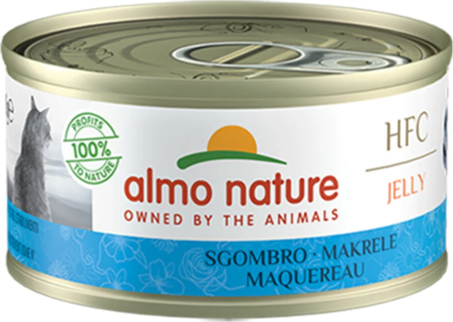 Almo Nature HFC Kattenvoer Nat in Gelei Makreel 70 gr