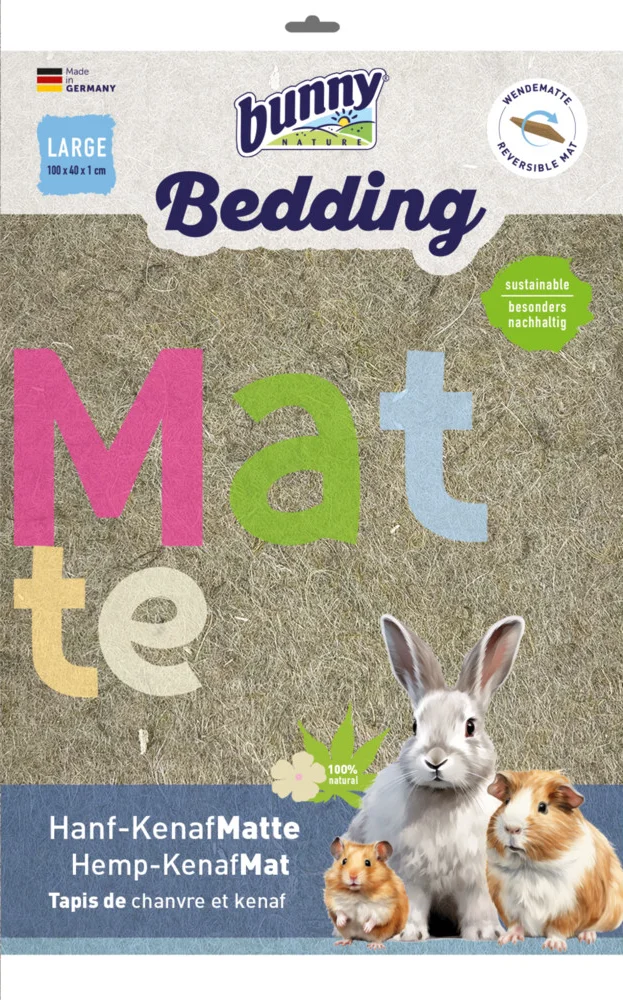 Bunny Nature Bedding Hemp-Kenaf-Mat Large