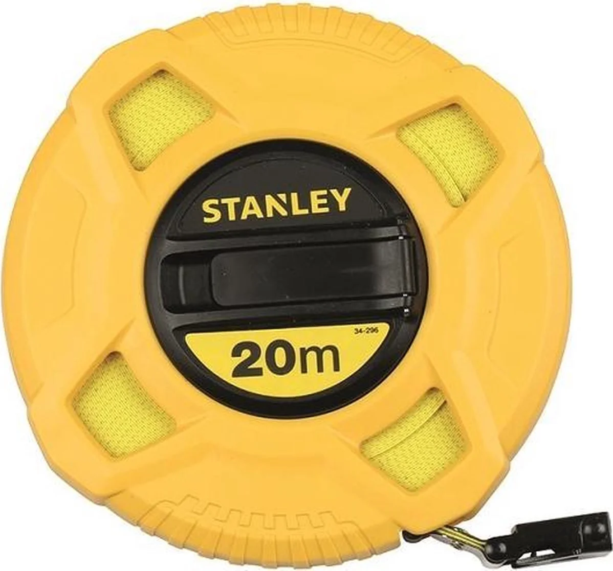 Stanley 0-34-296 Landmeter Fiberglas 20m - 12,7mm gesloten kast
