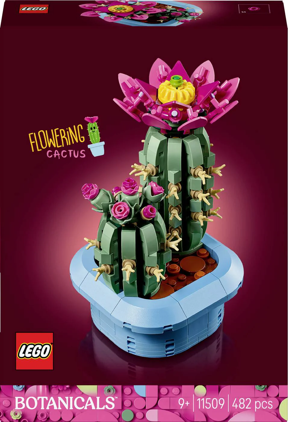 LEGO Botanicals Bloeiende Cactus - Planten Decoratie Set - 11509