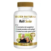 2x Golden Naturals Multi Senior 180 vegacapsules