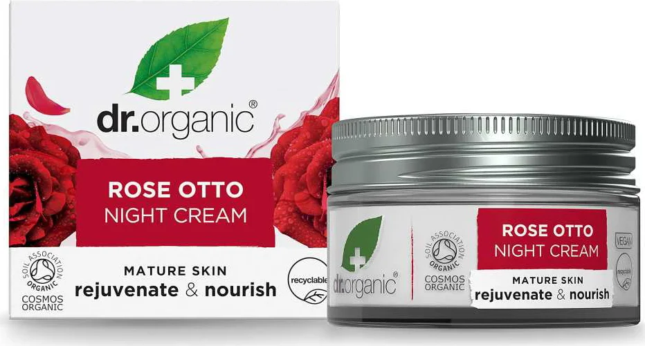 Dr Organic Rose Otto Nachtcrème 50ML