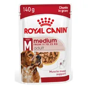 40x Royal Canin Medium Adult Hondenvoer Nat 140 gr