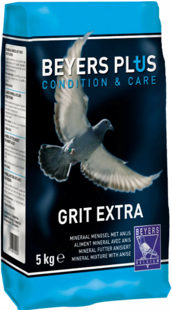 3x Beyers Grit Extra voor Duiven 5 kg
