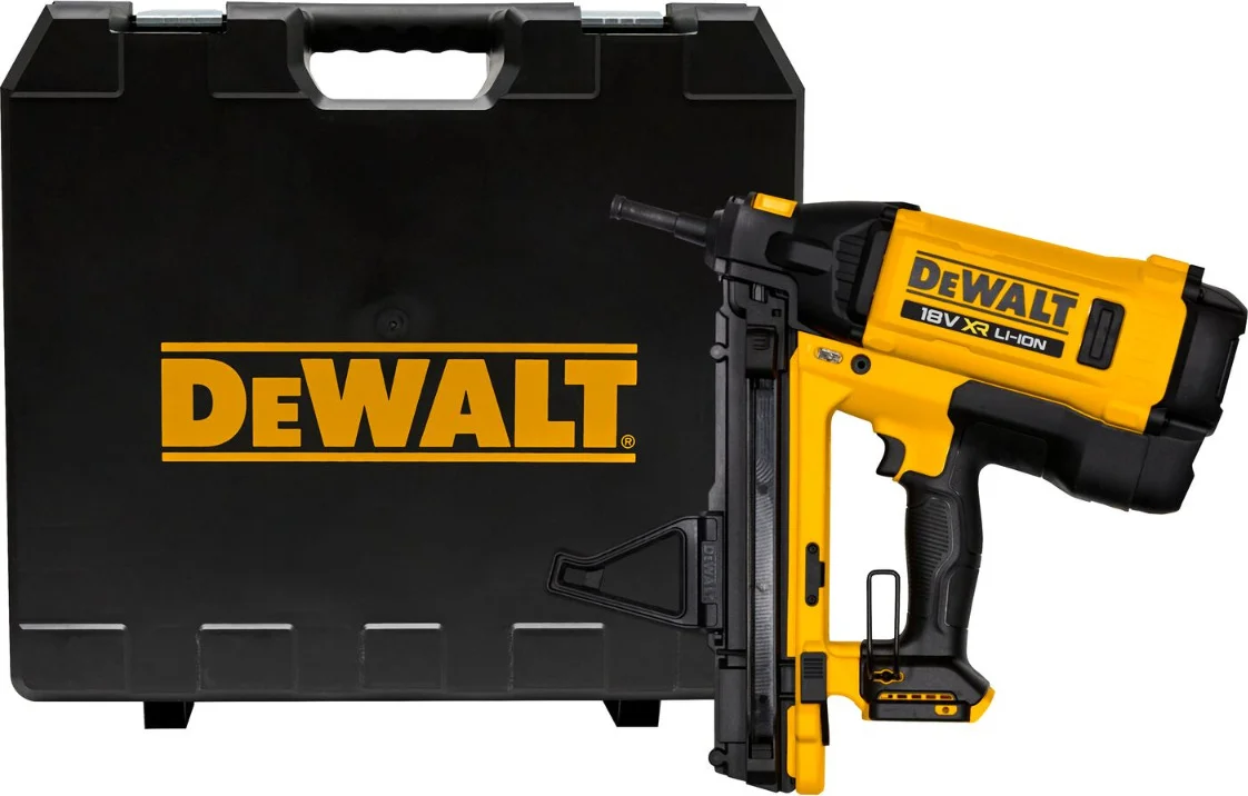 DeWALT DGN845N C6 TRAK-IT® Betontacker op gas en accu 18V XR Basic Body in koffer