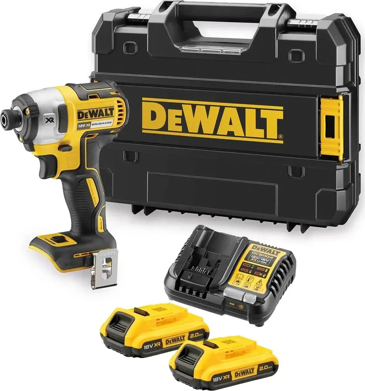 DeWALT DCF887D2 Accu slagschroevendraaier 205Nm 18V XR 2.0Ah in TSTAK