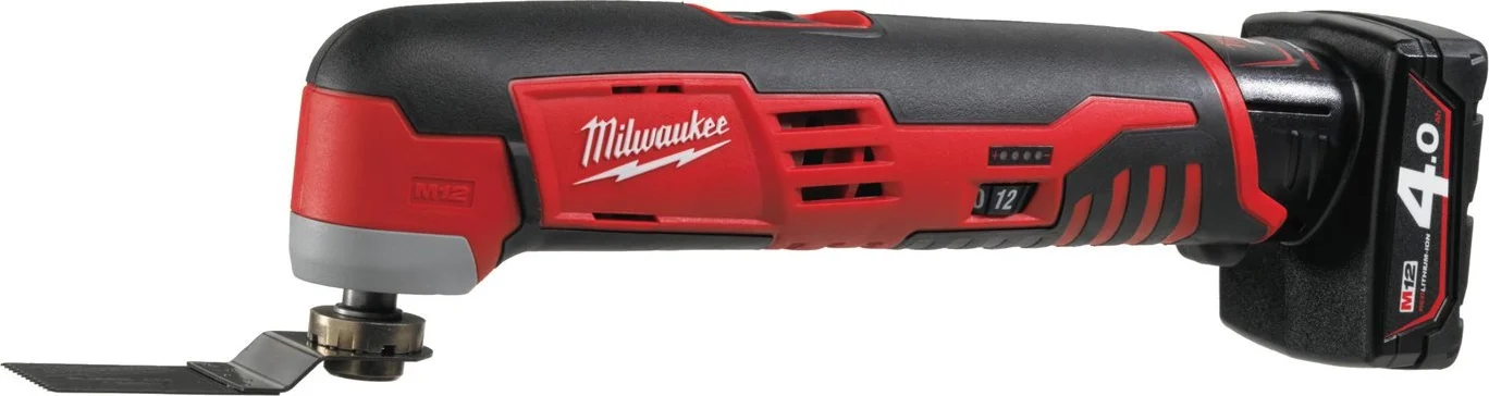 Milwaukee C12 MT-402B Accu multitool 12V 4.0Ah in tas - 4933427180