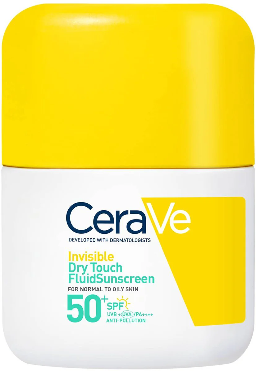 CeraVe Invisible Dry Touch Fluid Sunscreen SPF 50+ 50ML