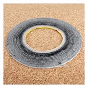 Let op type!! 5mm 3M Double Sided Adhesive Sticker Tape for iPhone / Samsung / HTC Mobile Phone Touch Panel Repair Length: 50m(Black)