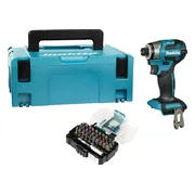Makita DTD173ZJX1 Accu slagschroevendraaier 180Nm 18V Basic Body in Mbox + Impact Premier bitset