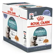 12x Royal Canin Hairball Care Jelly Kattenvoer Nat 85 gr