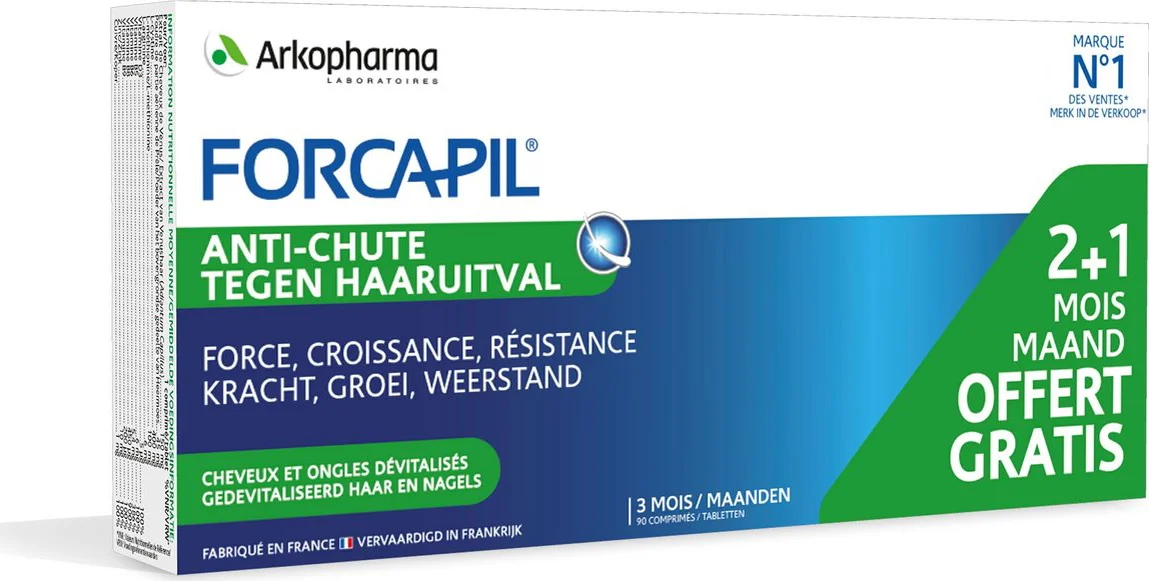 Arkopharma Forcapil Tegen Haaruitval Tabletten 90TB