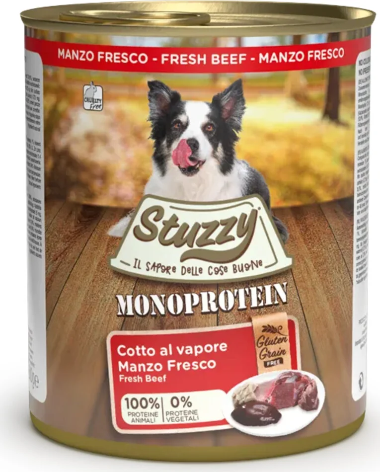 Stuzzy Hondenvoer MonoProtein Rundvlees 800 gr