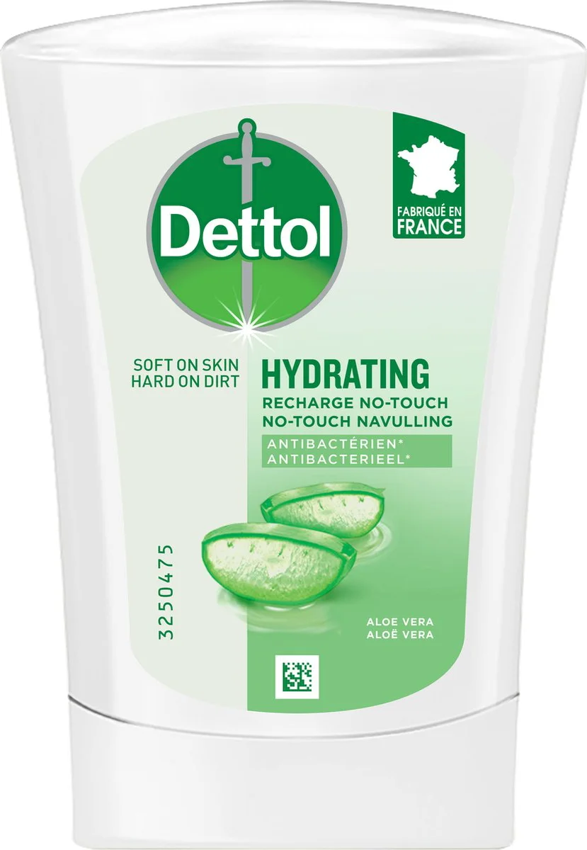 Dettol No-Touch Aloë Vera Antibacteriële Handzeep Navulling 250ML